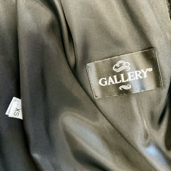 Vintage Black Old Money Faux Fur Coat Jacket Oversized Long Bell Sleeve Mob Wife - Picture 13 of 13